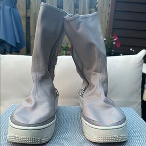 Nike Women's Air Force 1 Sage High Violet Rain Boots Size 9.5
